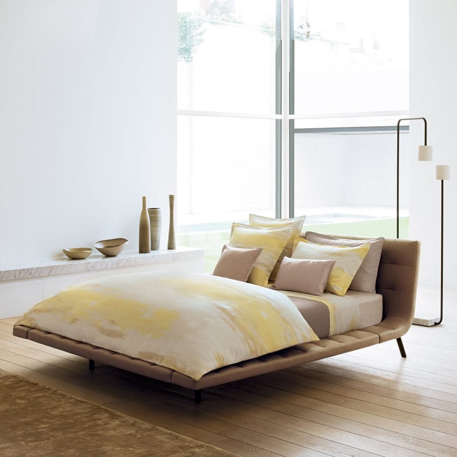 HUGOBOSSlingedelitILLUSIONYELLOW Nuits de rêve, literie et